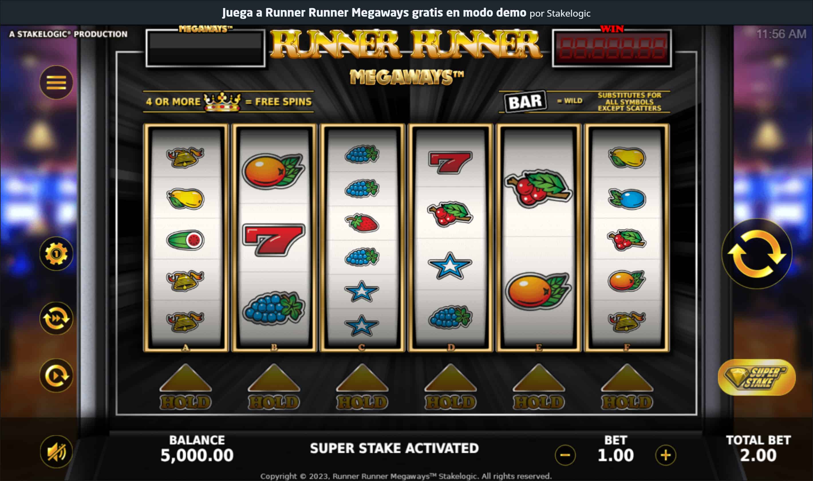 Runner Runner Megaways Tragamonedas