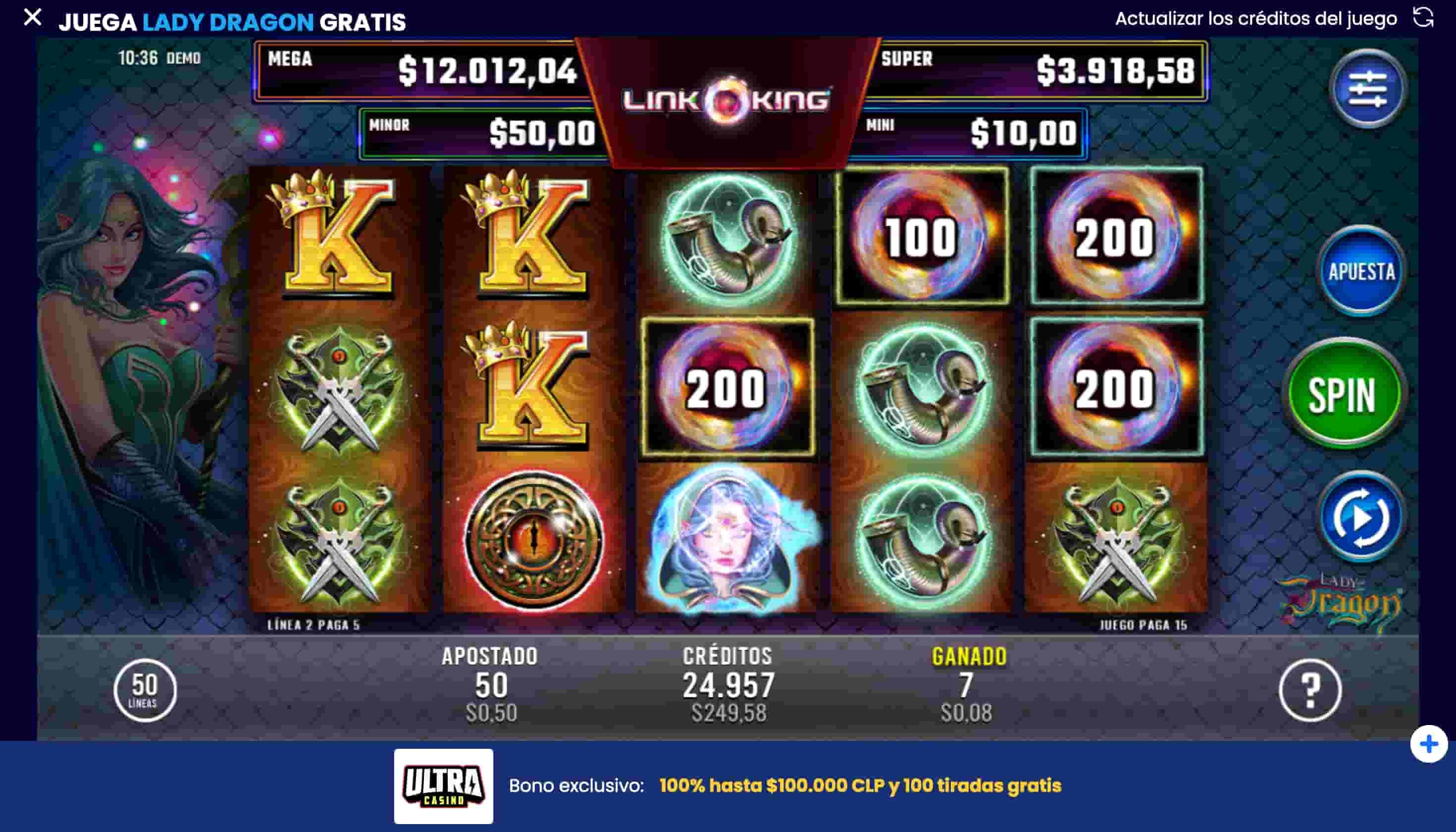 Link King Casino Mix Tragamonedas 