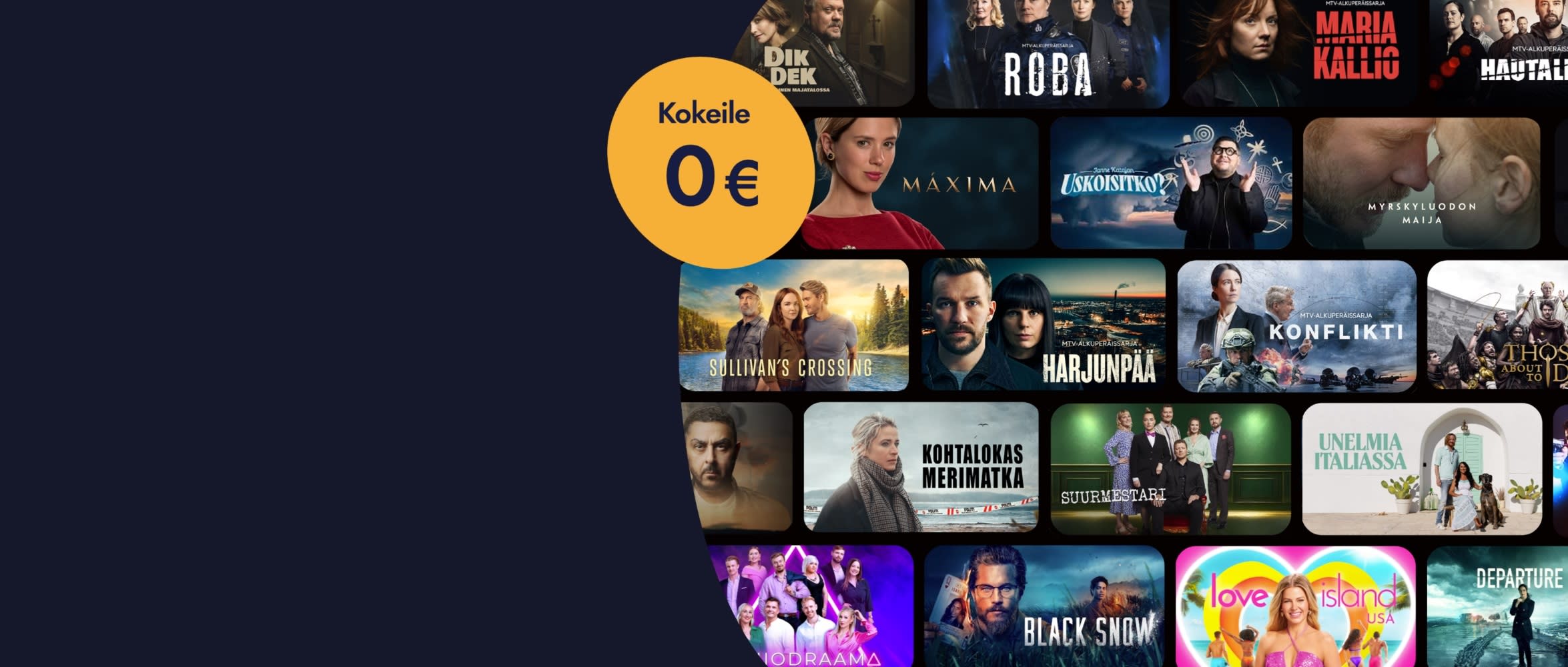 Heittäydy viihteen vietäväksi