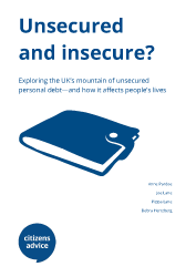 Report cover of Unsecured and Insecure