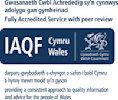 Logo for the Information and Advice Quality Framework in Wales