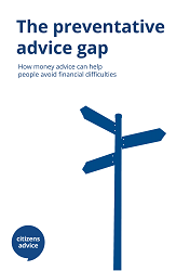 The preventative advice gap report cover image