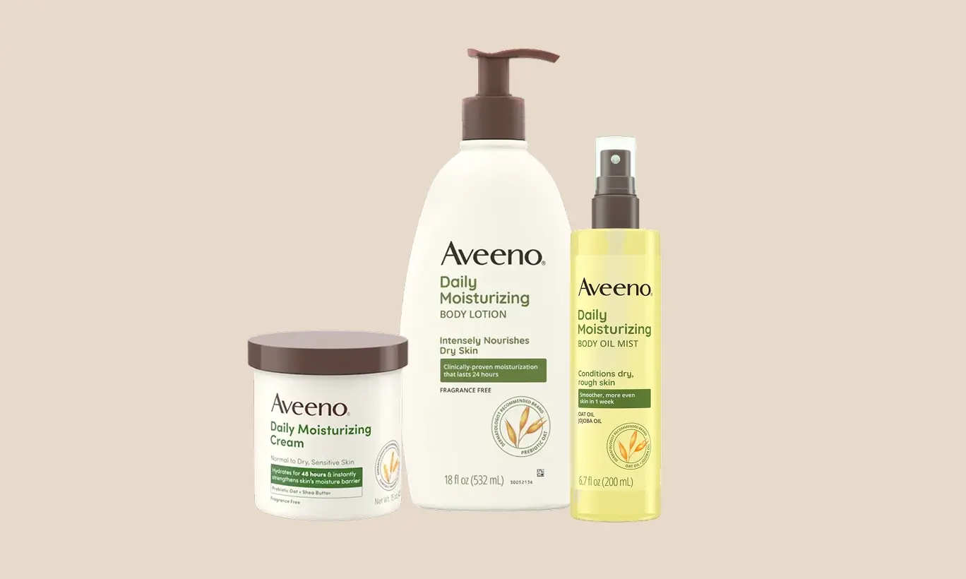 Aveeno® Shop by collection - Image card for Daily Moisturizing product line