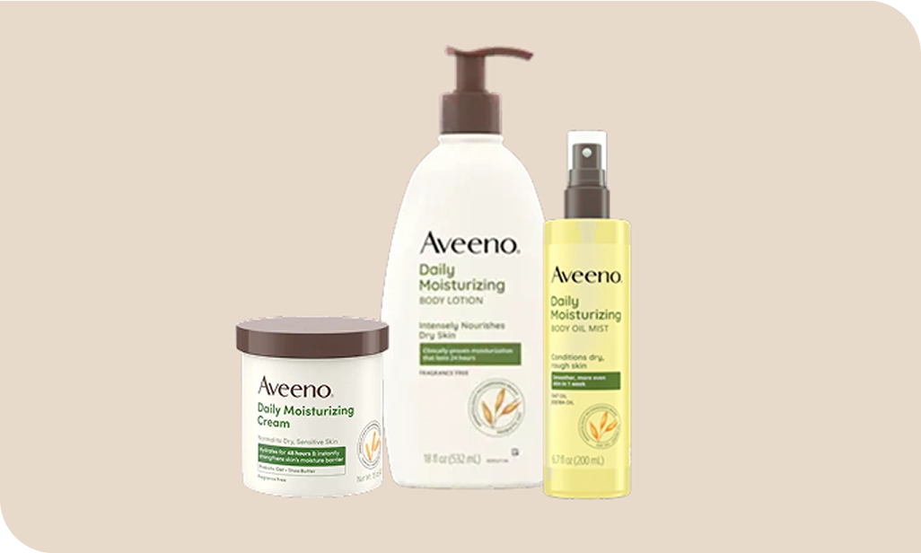 Aveeno Daily Moisture products
