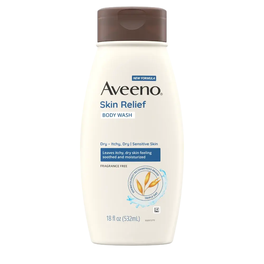 Skin Relief Fragrance-Free Body Wash for Sensitive, Itchy, Dry Skin