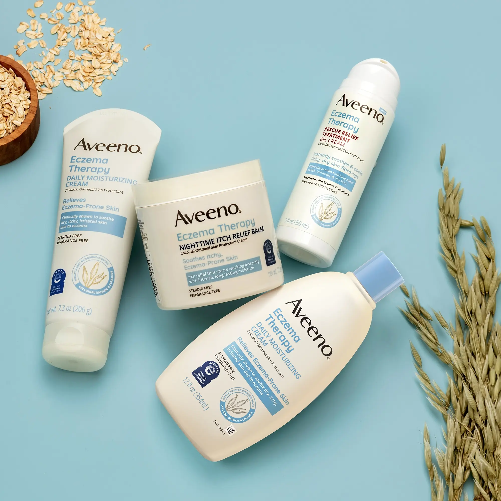 Aveeno<sup>®</sup> Eczema Therapy Product Line
