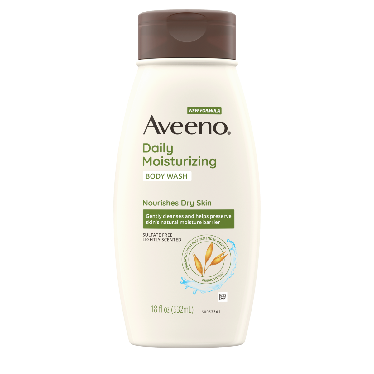 Aveeno Daily Moisturizing Body Wash with Prebiotic Oat Front