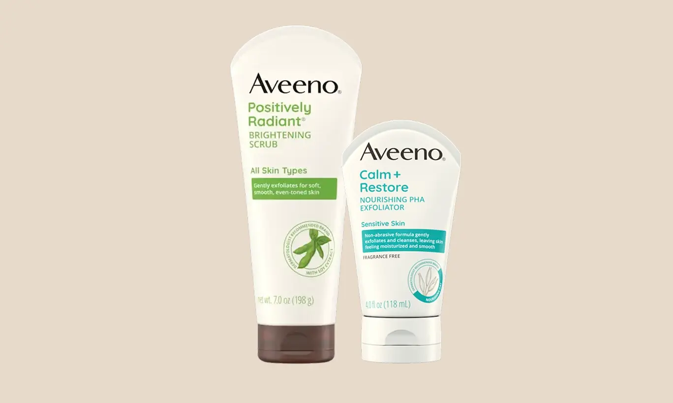 Aveeno® Shop by category - Image card for Facial Scrub product line