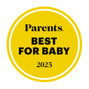 Parents® Best for baby 2025 awards seal for Aveeno® Baby product line
