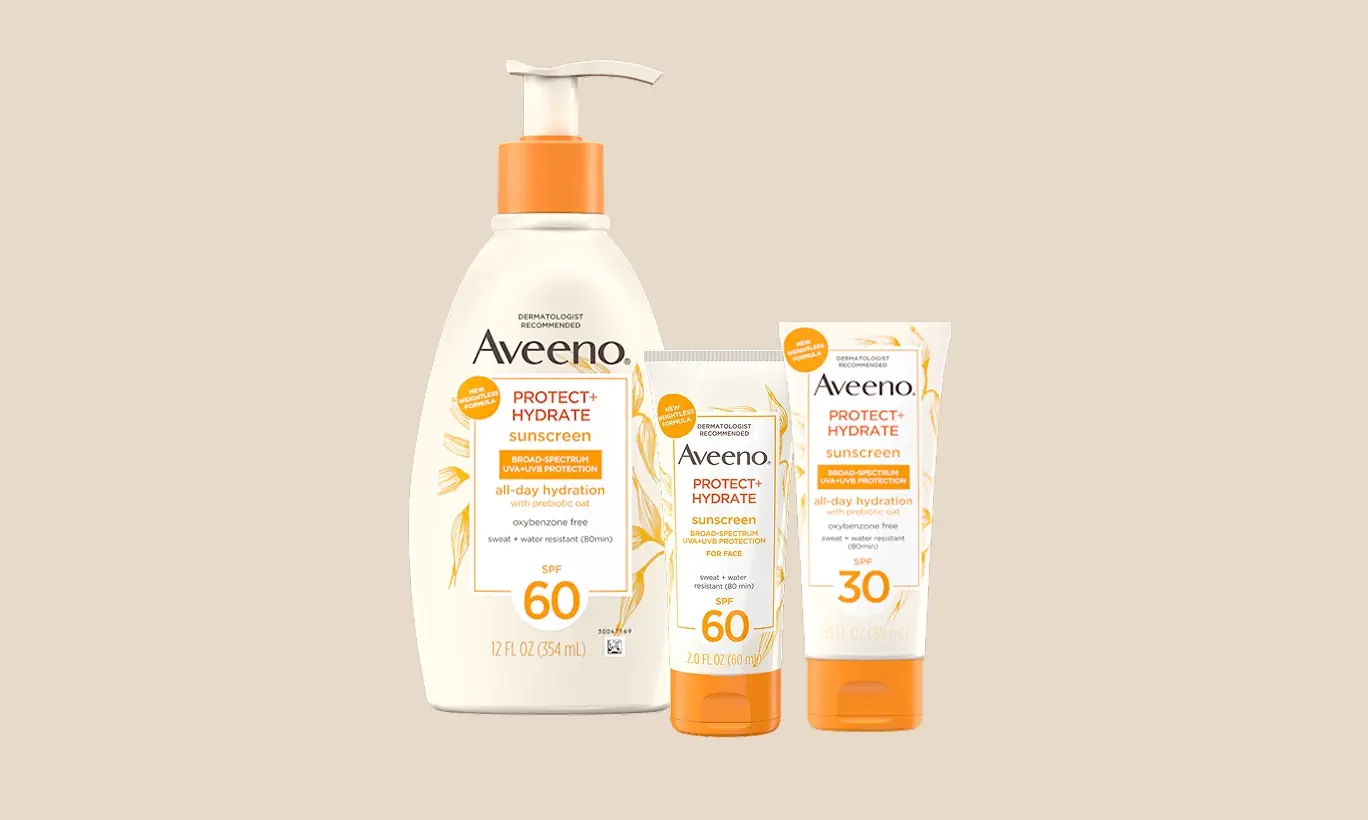 Aveeno® Skin Care Collections - Image card for Protect Hydrate product line