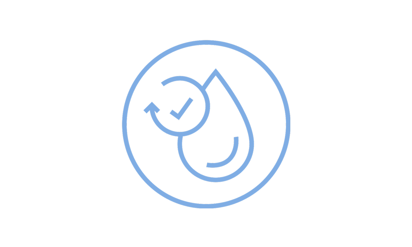 Illustration of moisturizing benefits from Aveeno Eczema Therapy for skin health.