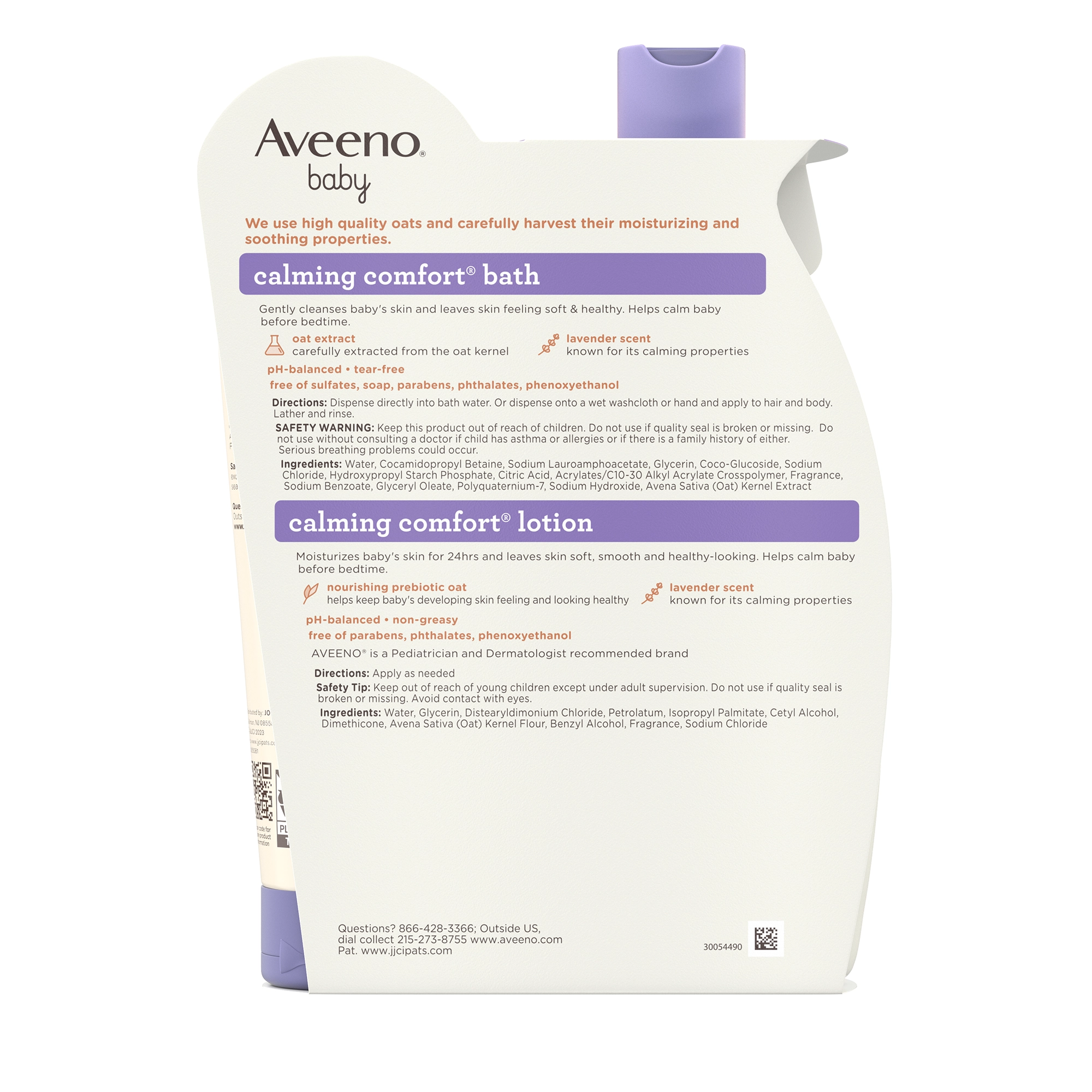 AVEENO® Baby CALMING COMFORT® Bath + Lotion Set