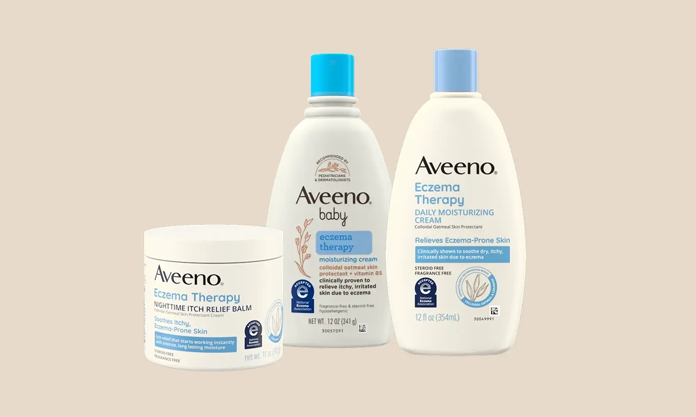 Aveeno® Shop by collection - Image card for Eczema Therapy product line