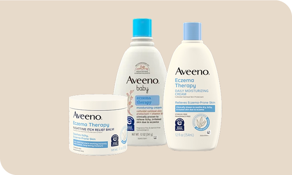 Aveeno Eczema Therapy Products