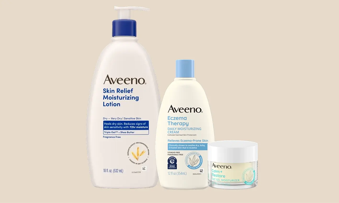 mage featuring Aveeno® products unique expertise for skin relief.