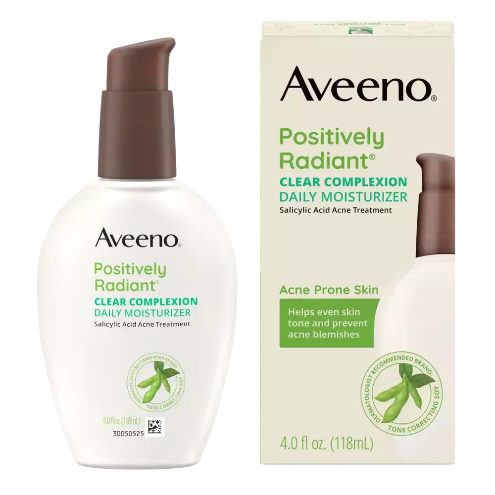 Aveeno Clear Complexion Daily Acne Facial Moisturizer Front