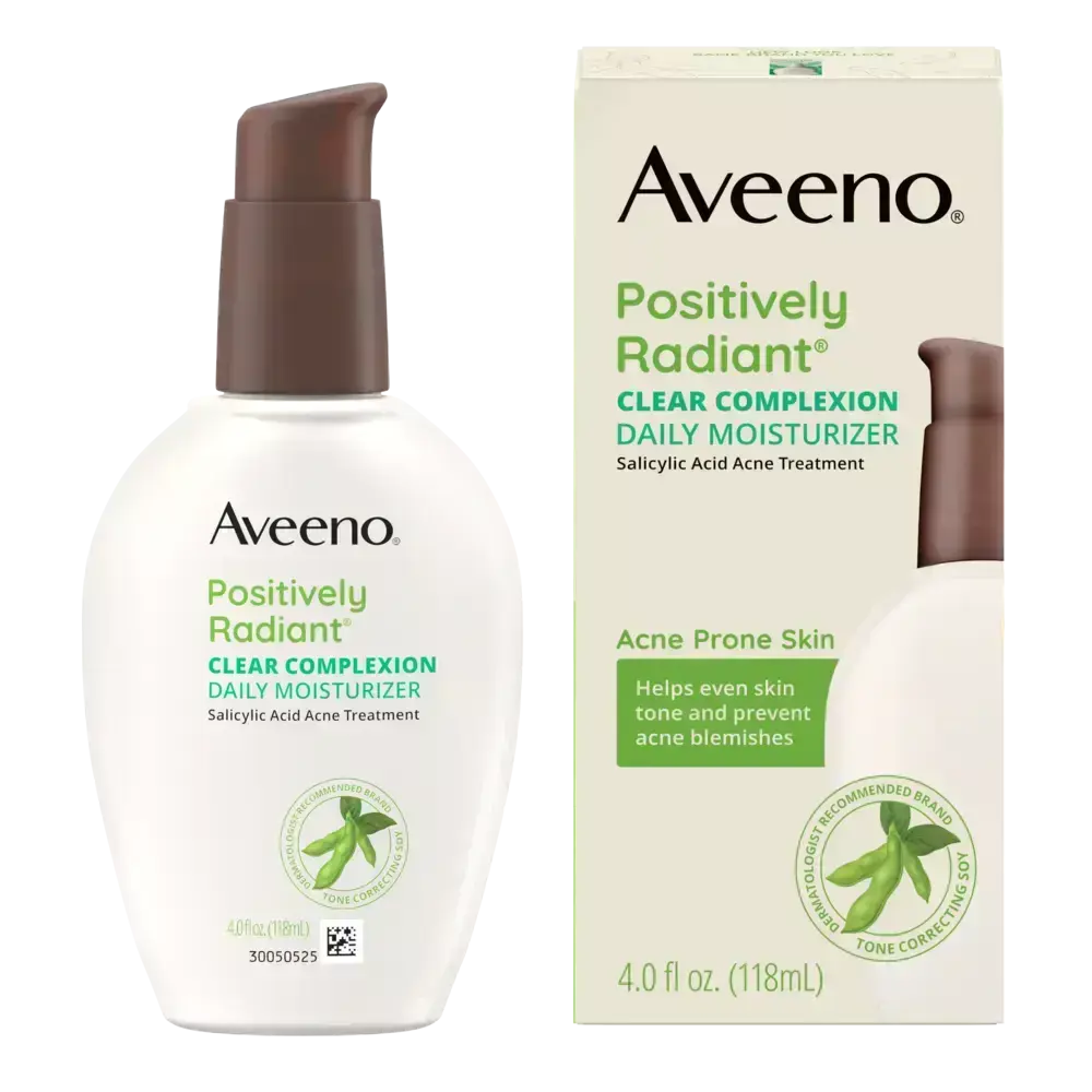Aveeno Clear Complexion Daily Acne Facial Moisturizer Front