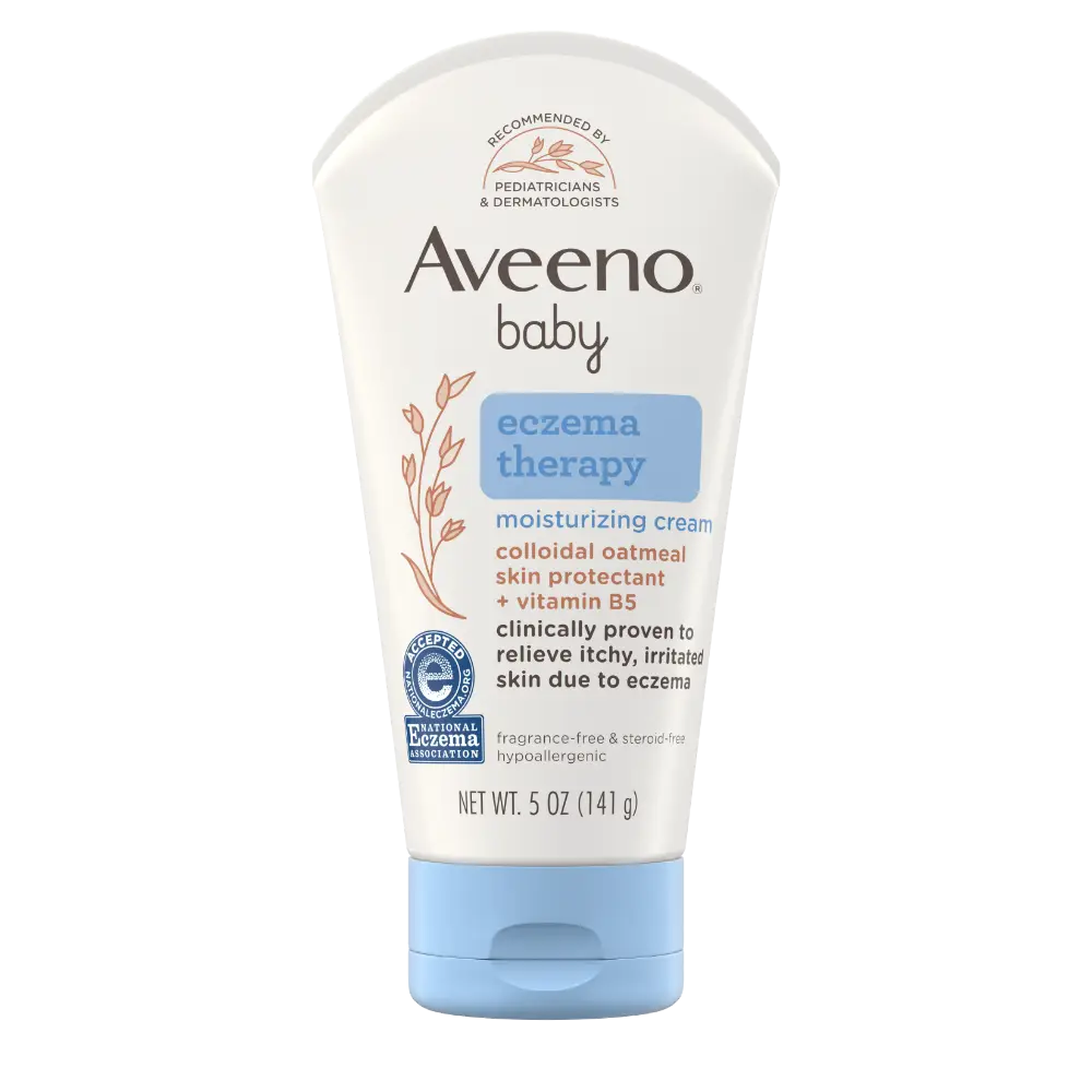 Front Pack shot of Baby Eczema Therapy Moisturizing Cream 5oz