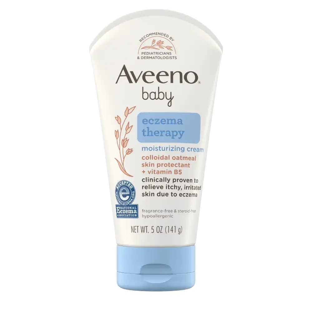 Front Pack shot of Baby Eczema Therapy Moisturizing Cream 5oz