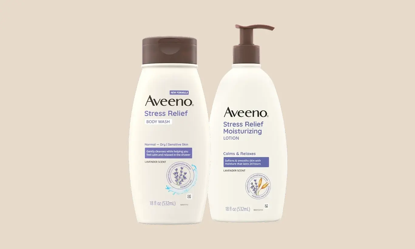 Aveeno® Skin Care Collections - Image card for Stress Relief product line