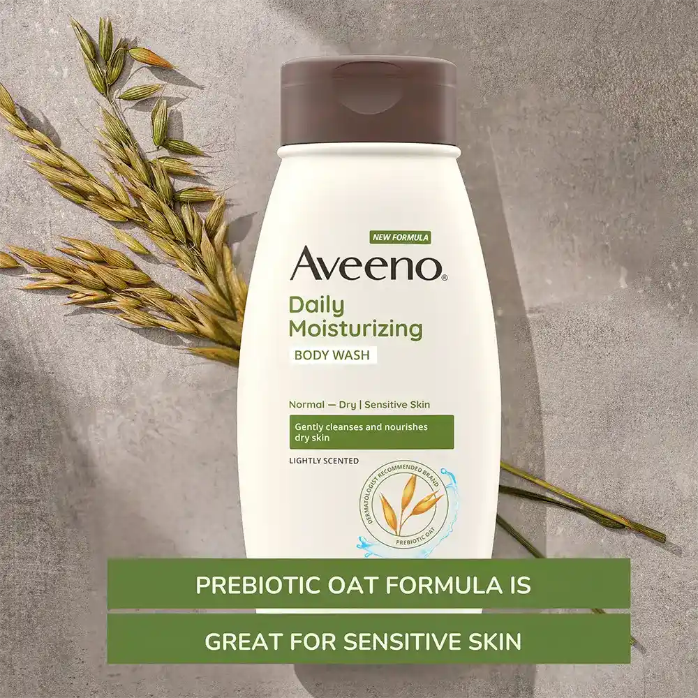 Prebiotic oat formula is great for sensitive skin