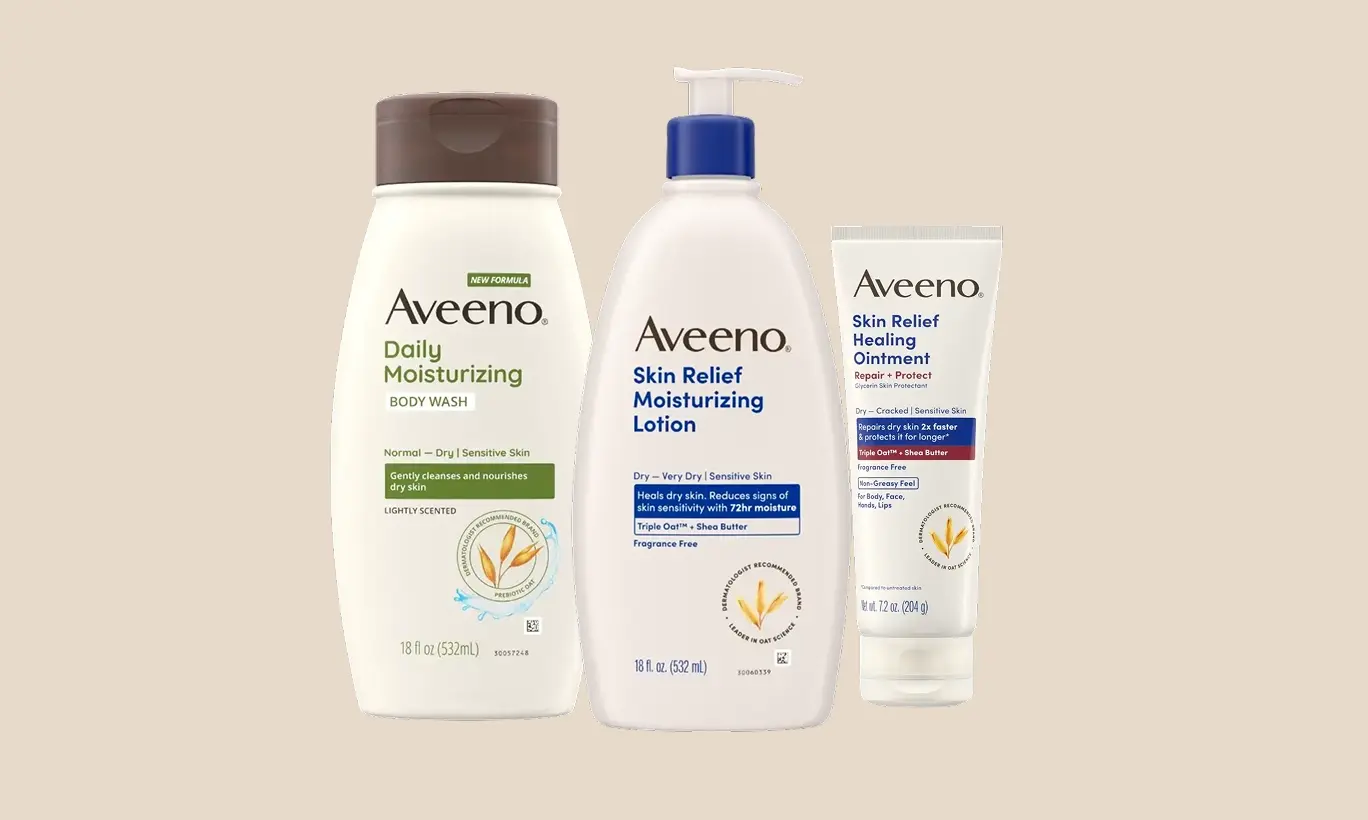 Aveeno® Shop by concern - Image card for Dry Skin product line