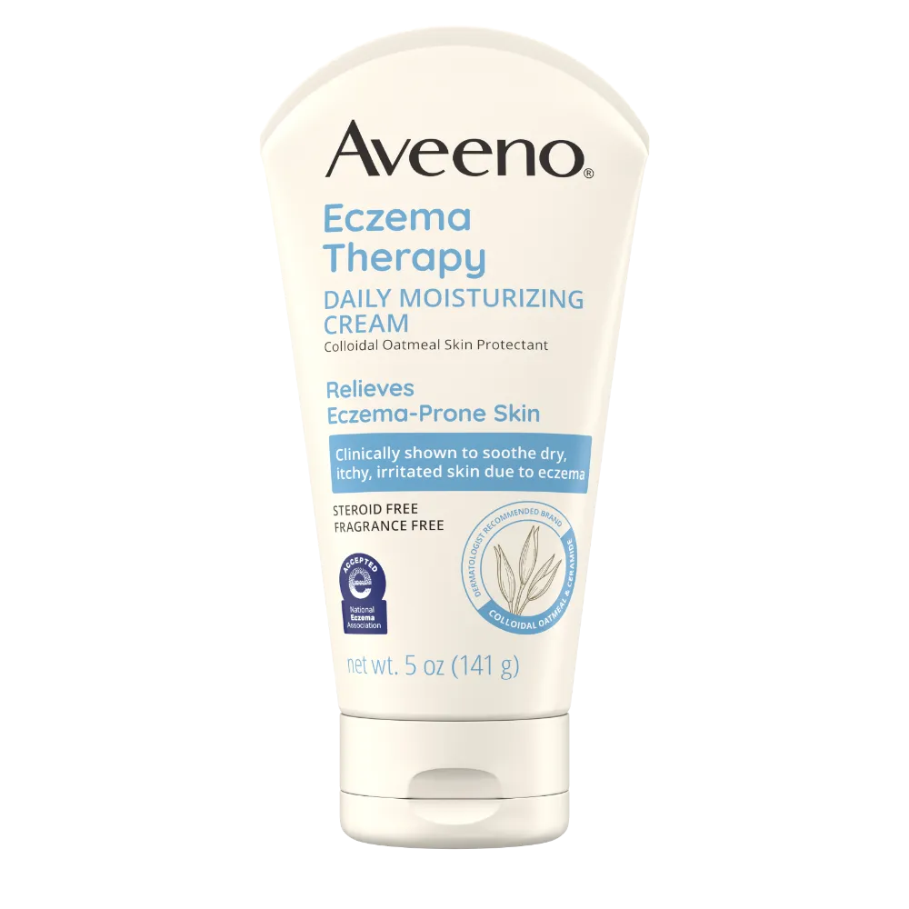 Front Pack shot of Eczema Therapy Daily Moisturizing Cream 5oz