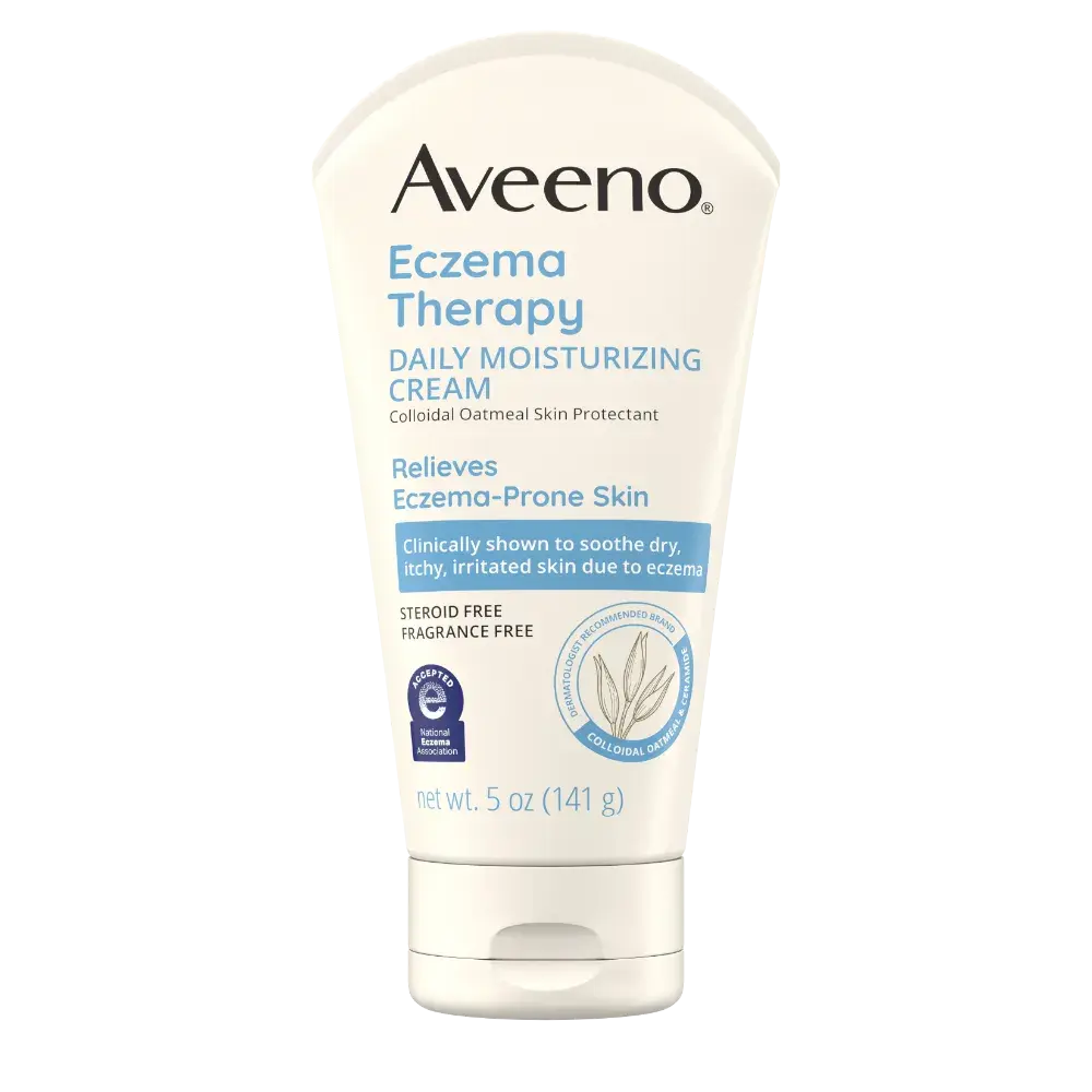 Front Pack shot of Eczema Therapy Daily Moisturizing Cream 5oz