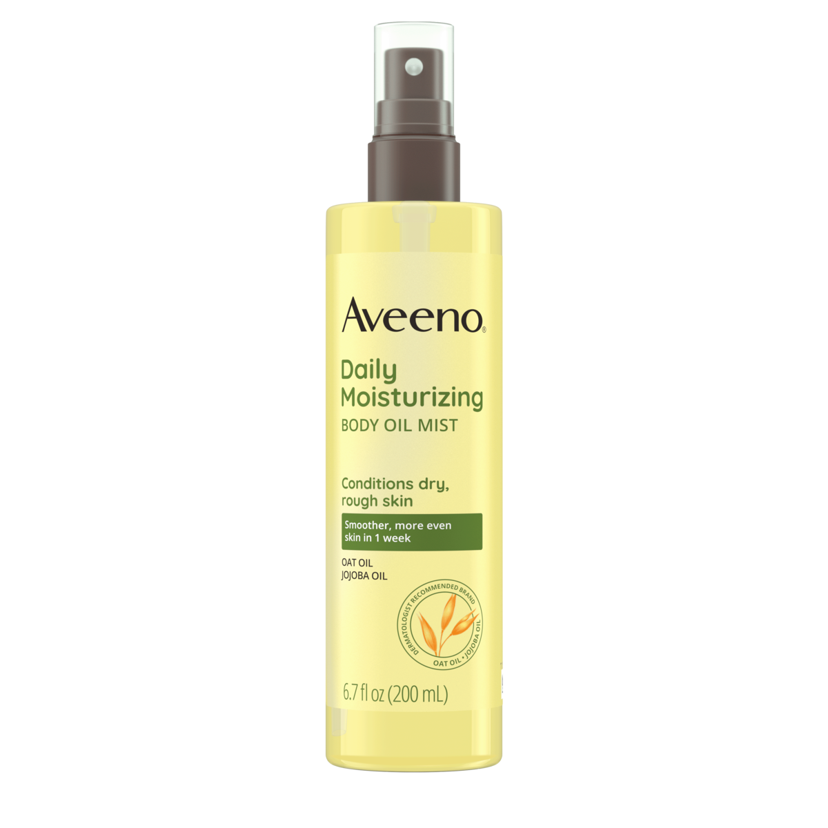 Aveeno Daily Moisturizing Body Oil Mist with Oat Oil Front