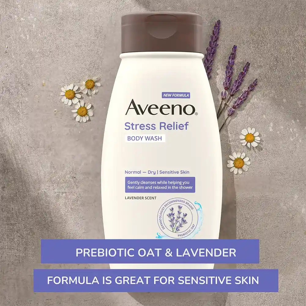 Prebiotic oat & lavender formula is great for sensitive skin