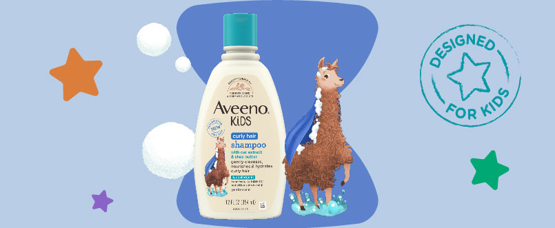 Aveeno Kids® 2-in-1 Curly Hair Shampoo - 2