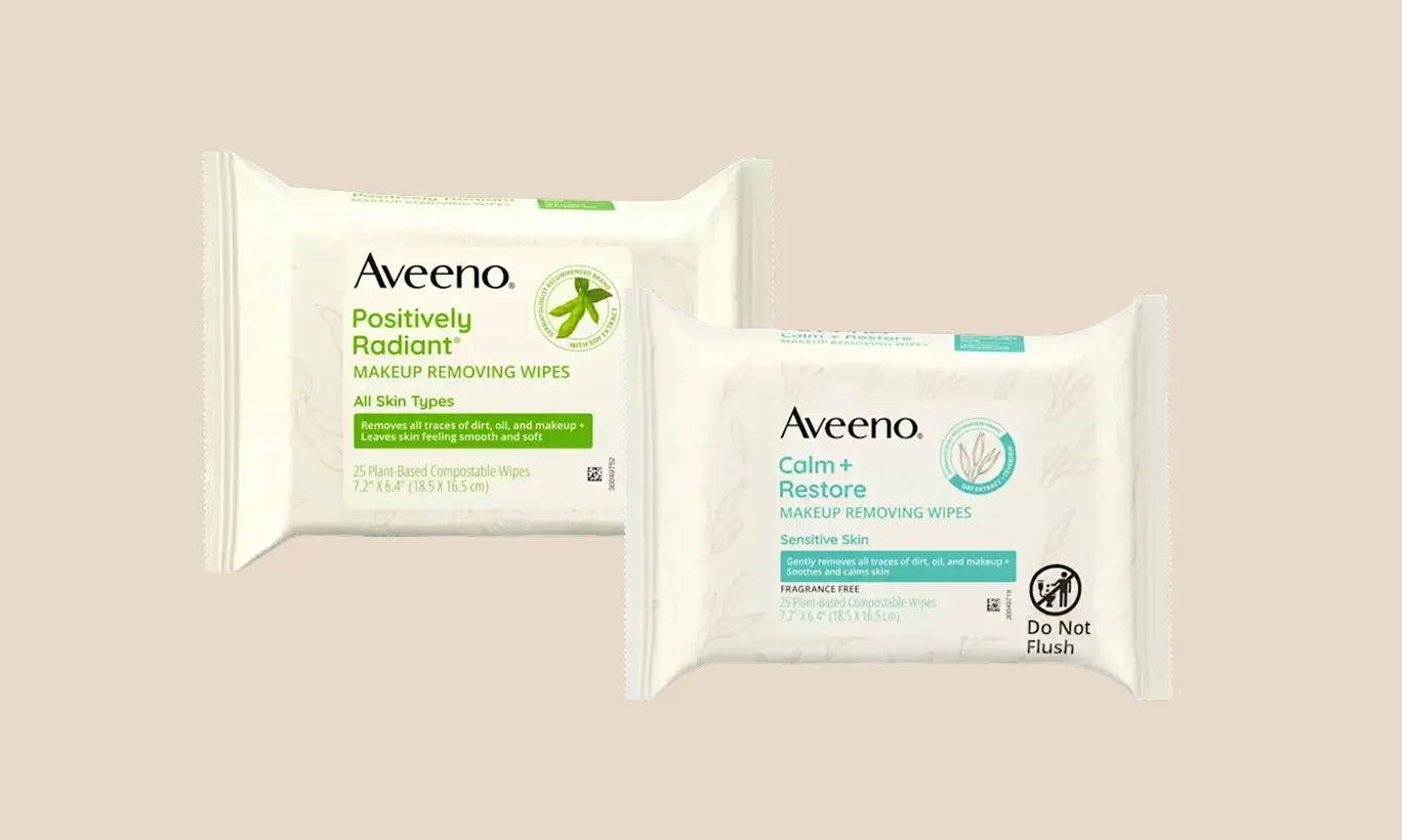 Aveeno® Shop by category - Image card for Makeup Remover product line