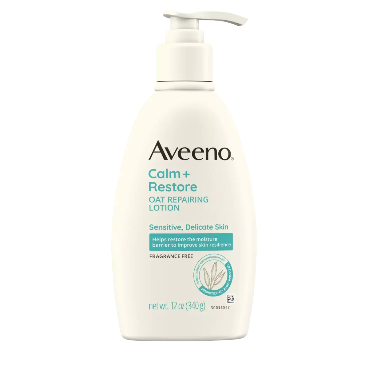 Aveeno Calm + Restore Oat Repairing Lotion Front Image