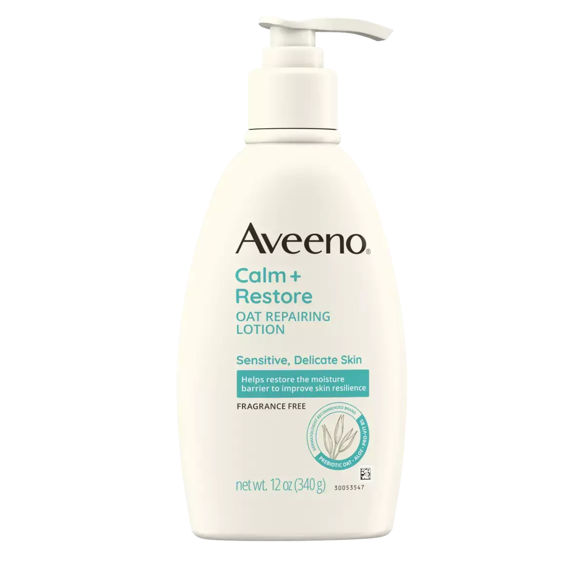 Aveeno Calm + Restore Oat Repairing Lotion Front Image
