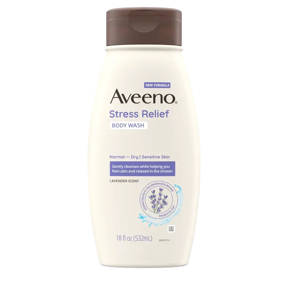  Stress Relief Oat Body Wash, Lavender Scent