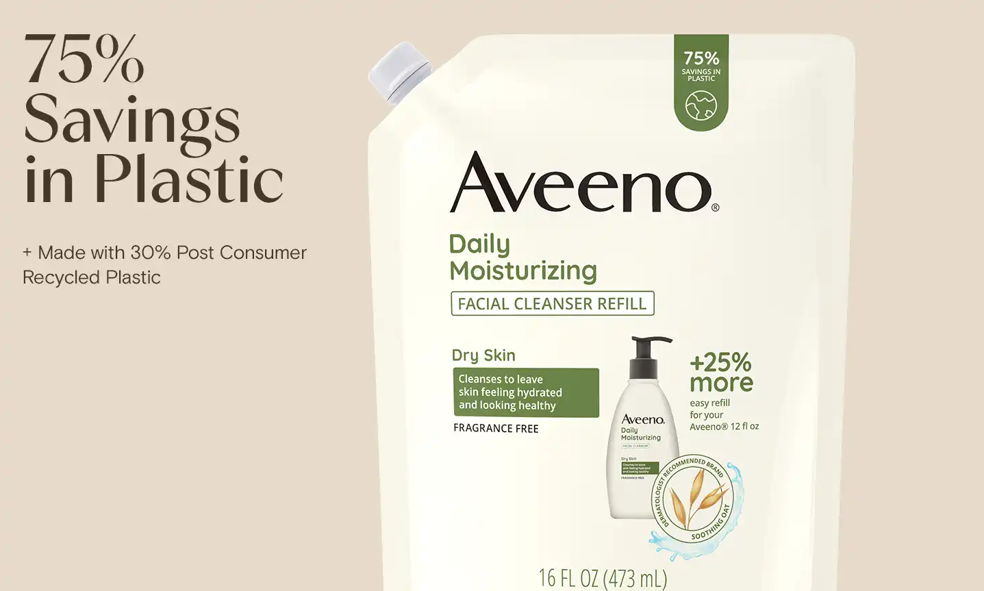 Aveeno New Product Packaging