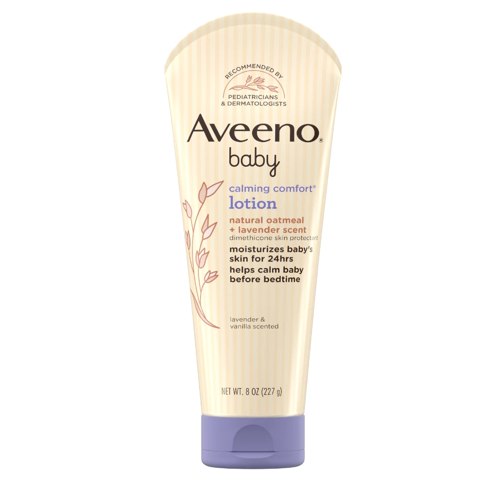 Front Pack shot of Baby Calming Comfort® Lotion 8oz