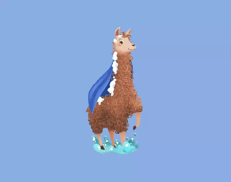 Lucky The Llama