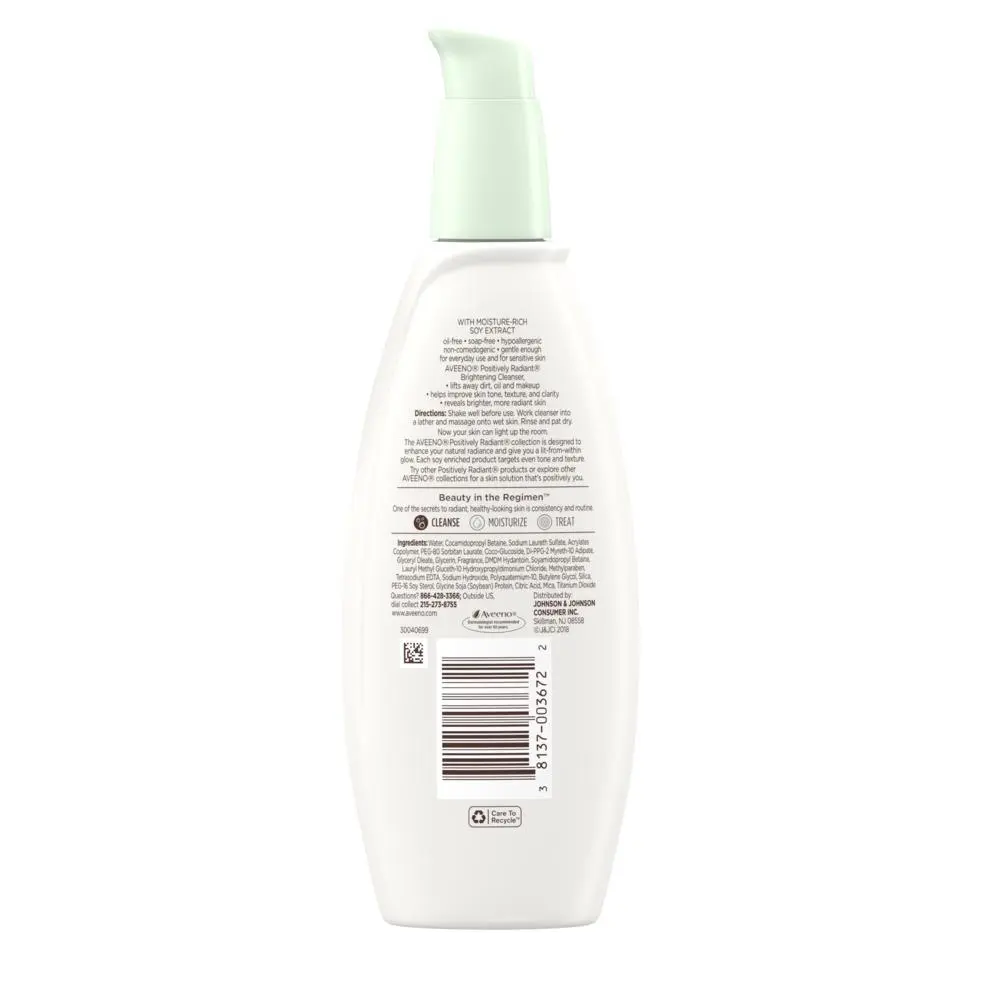 AVEENO® POSITIVELY RADIANT® Brightening Cleanser