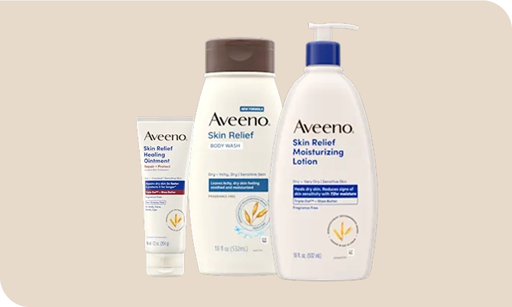 Aveeno Skin Relief products