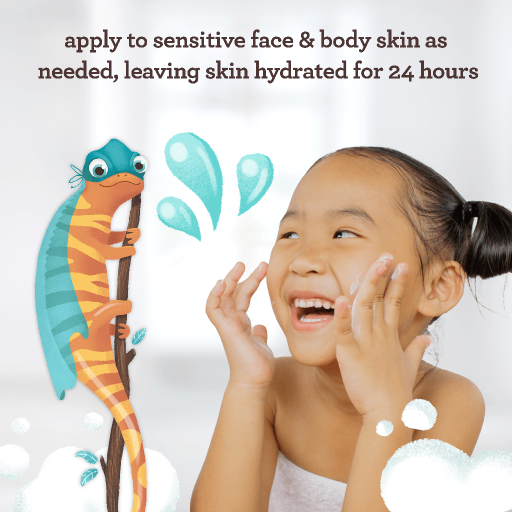 Kids Sensitive Skin Face & Body Gel Cream image 3