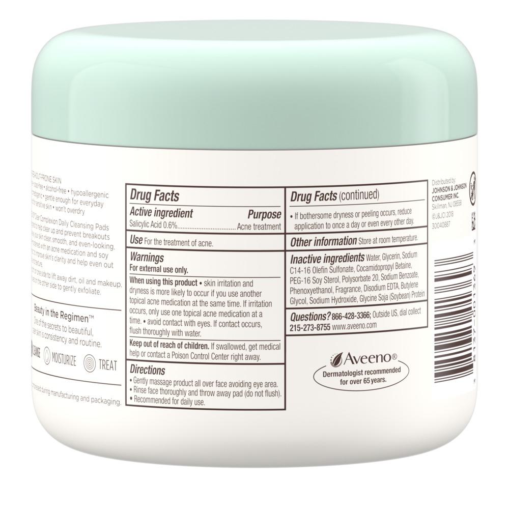 AVEENO® CLEAR COMPLEXION Daily Cleansing Pads
