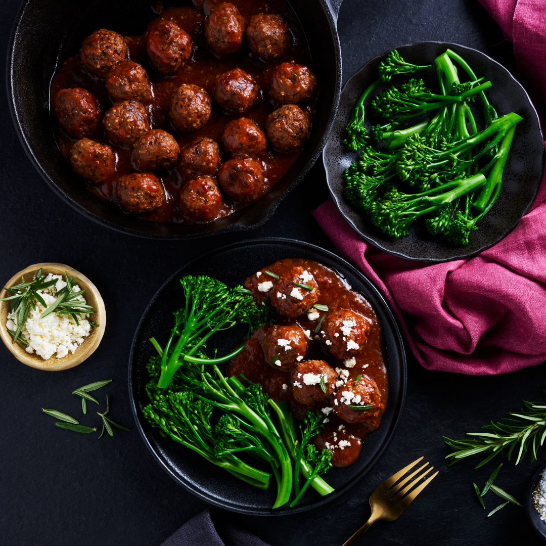 Beef & Feta Meatballs