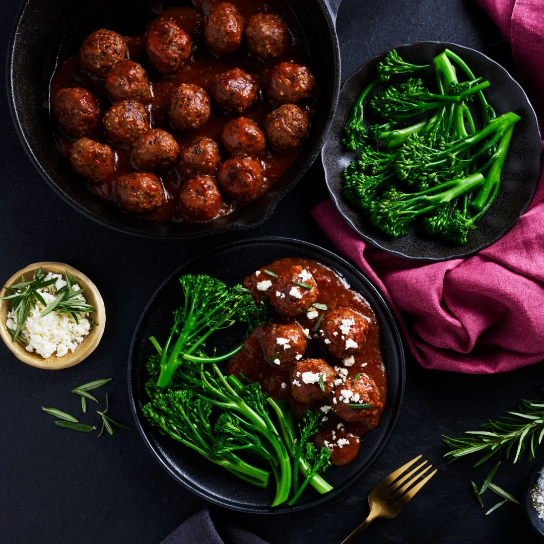 Beef & Feta Meatballs