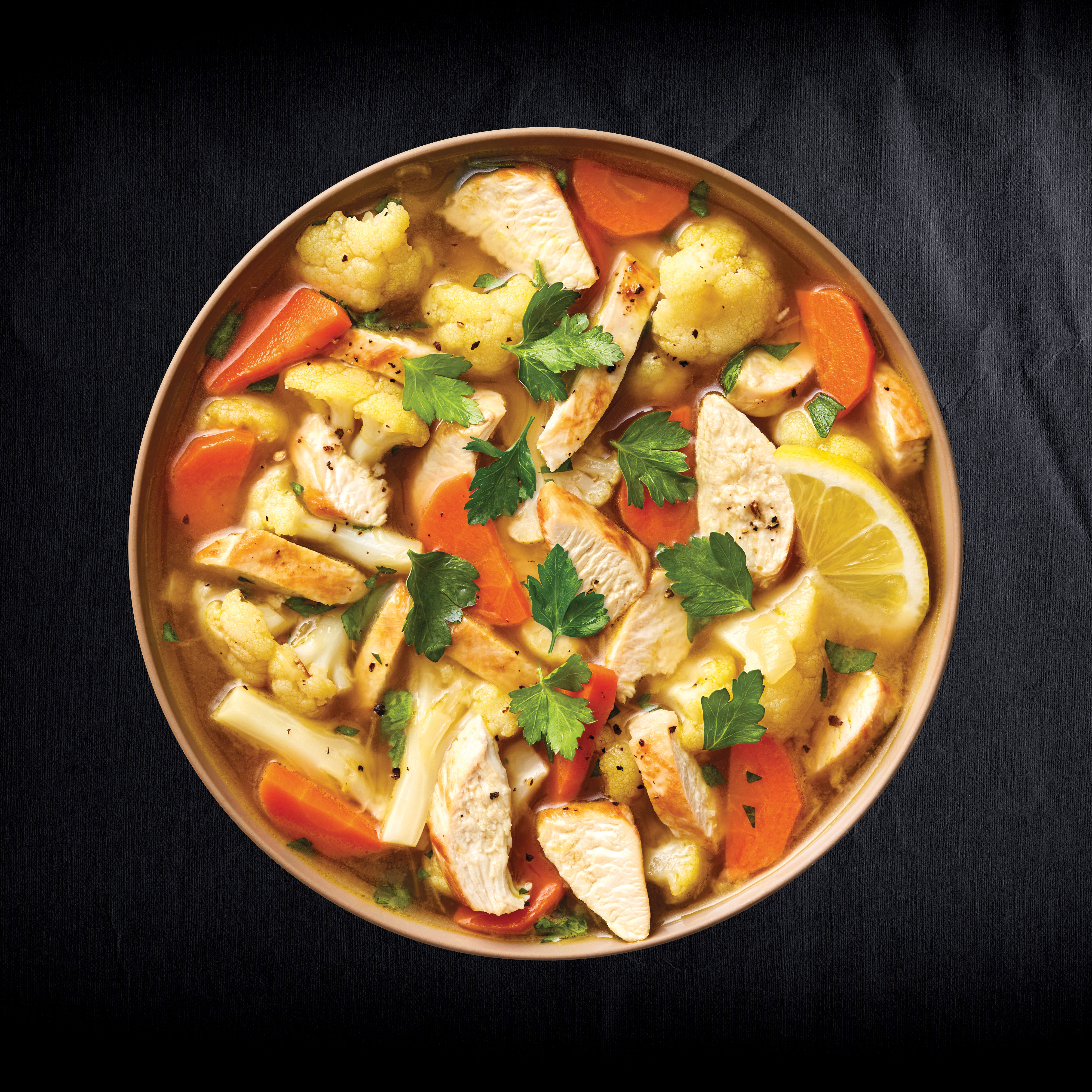 Chicken and Cauliflower Soup