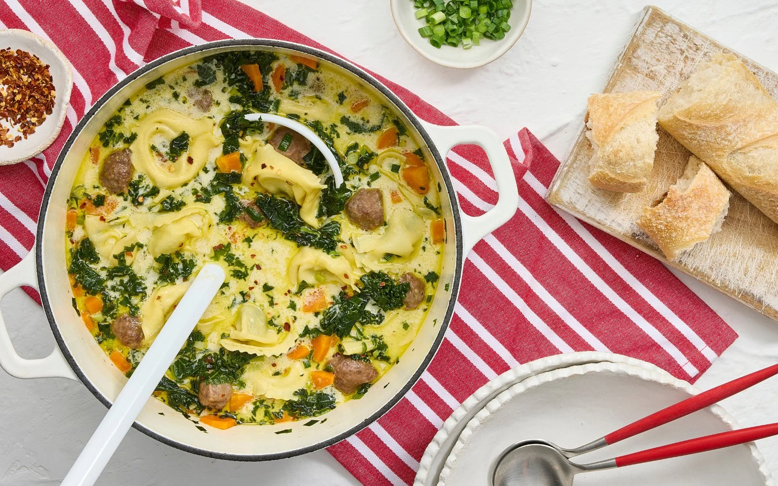 Hero Image Recipe Creamy Tortellini Soup