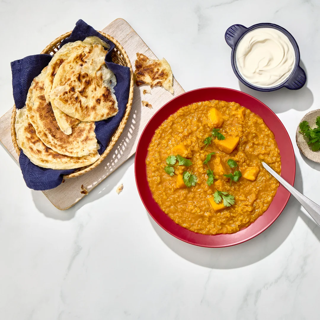 Red Lentil & Pumpkin Dahl