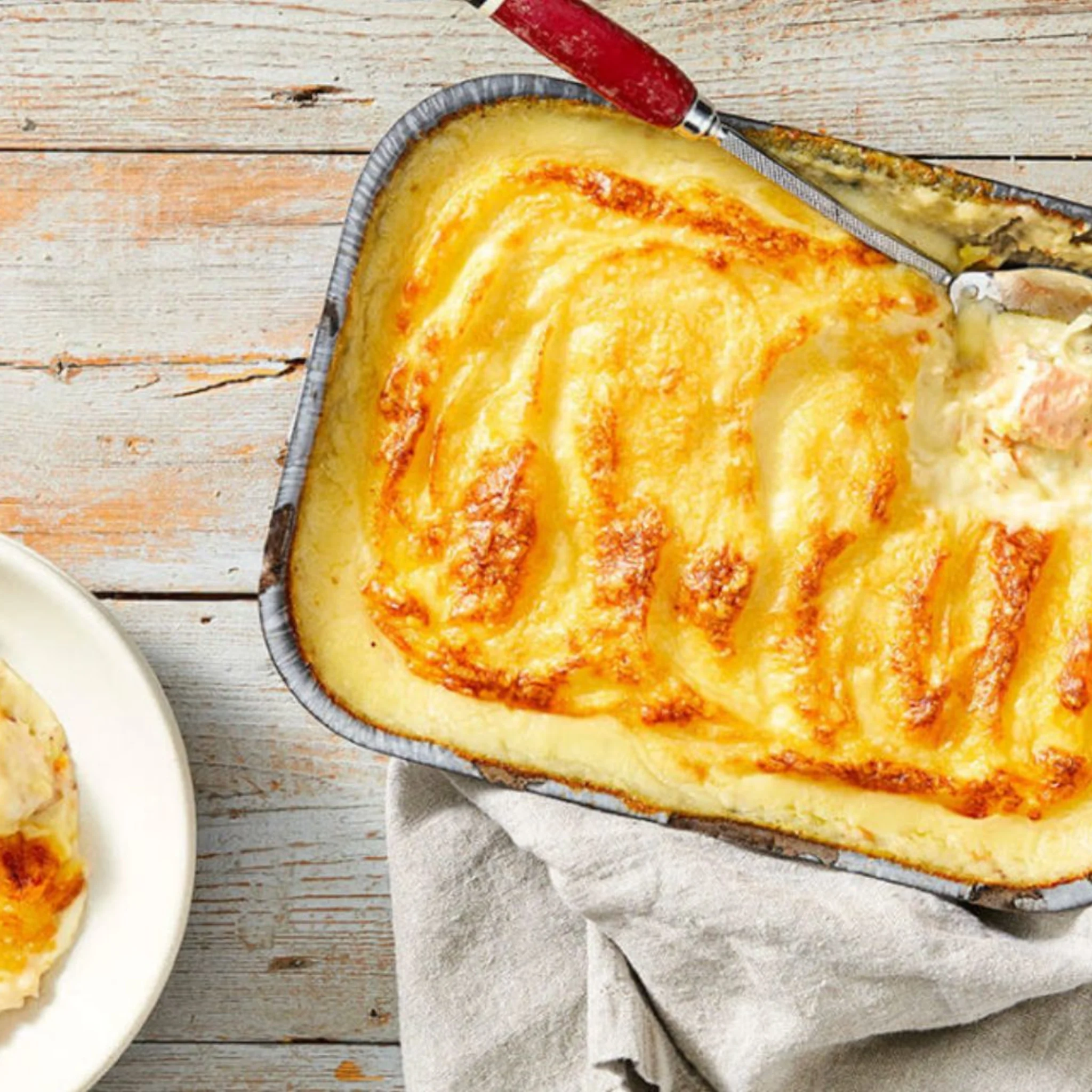 Salmon and Potato Pie