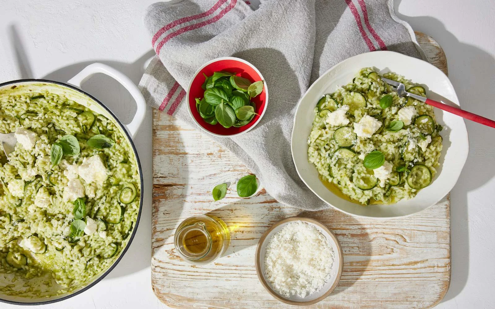 Hero Image Recipe Pesto & Zucchini Risotto