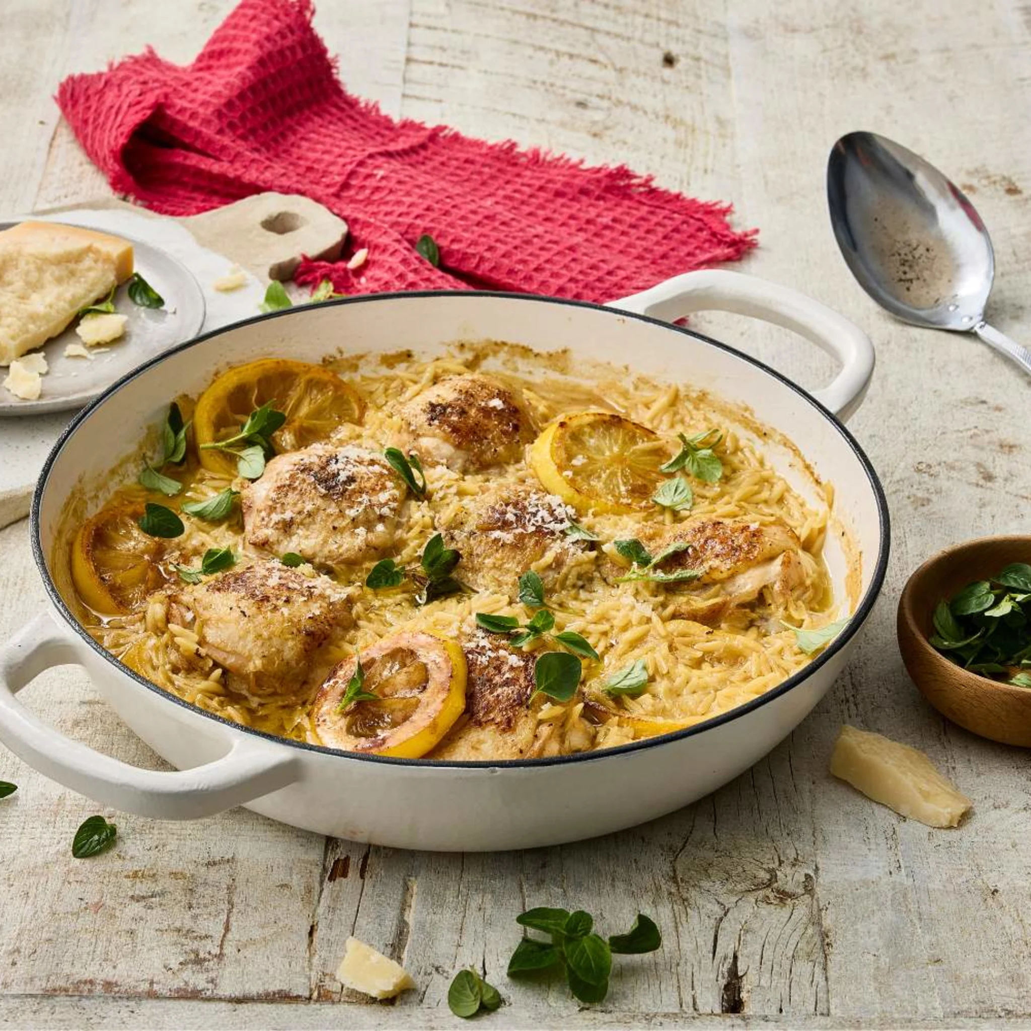 One Pan Greek Lemon Chicken